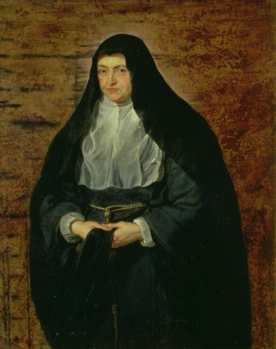 Portret van de Infanta Isabella Clara Eugenia, Gouverneur van de Nederlanden door Peter Paul Rubens
